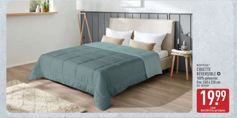 NATTEKSSE COUETTE RÉVERSIBLE