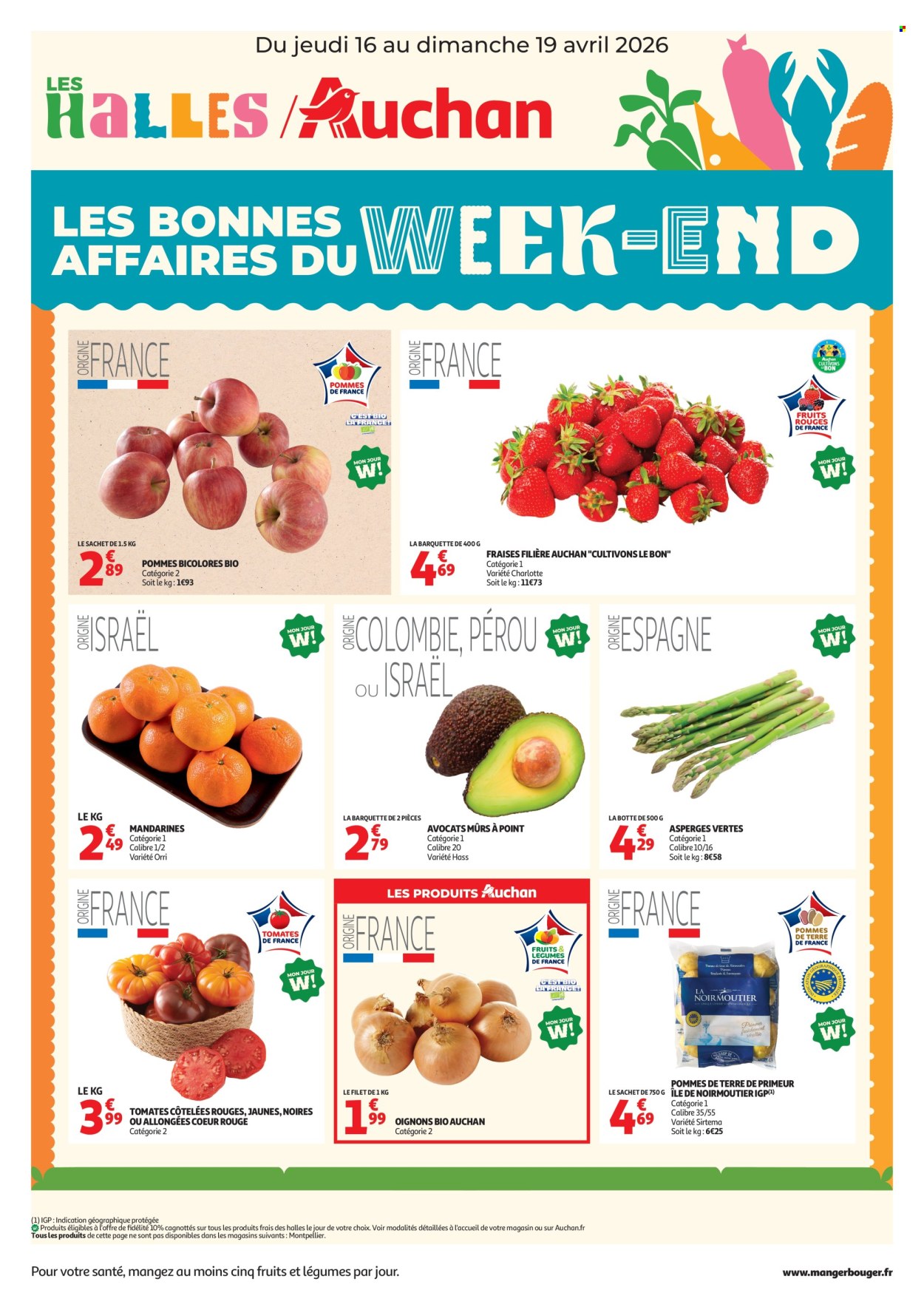Catalogue Auchan - 16/04/2026 - 19/04/2026. Page 1