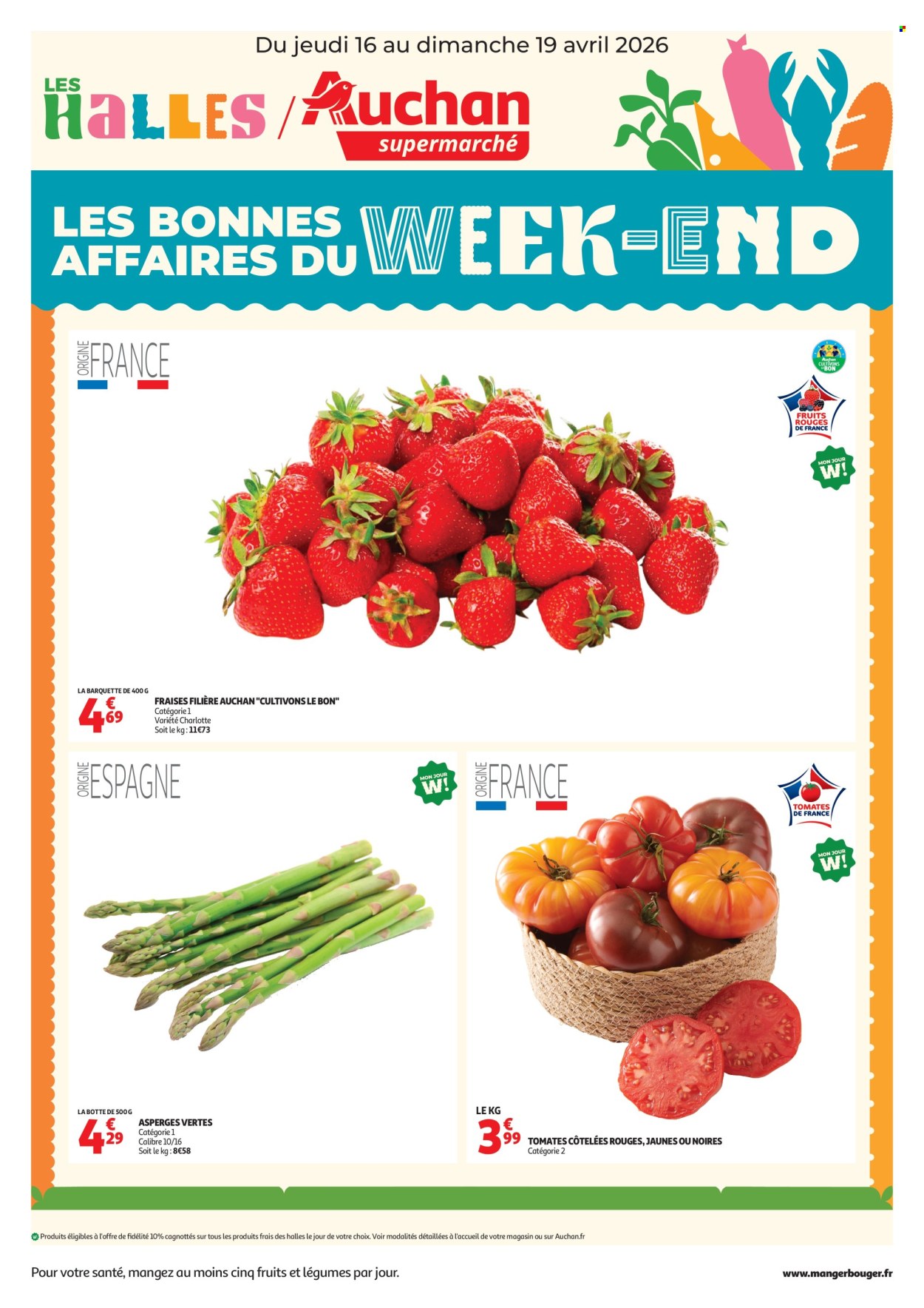Catalogue Auchan - 16/04/2026 - 19/04/2026. Page 1
