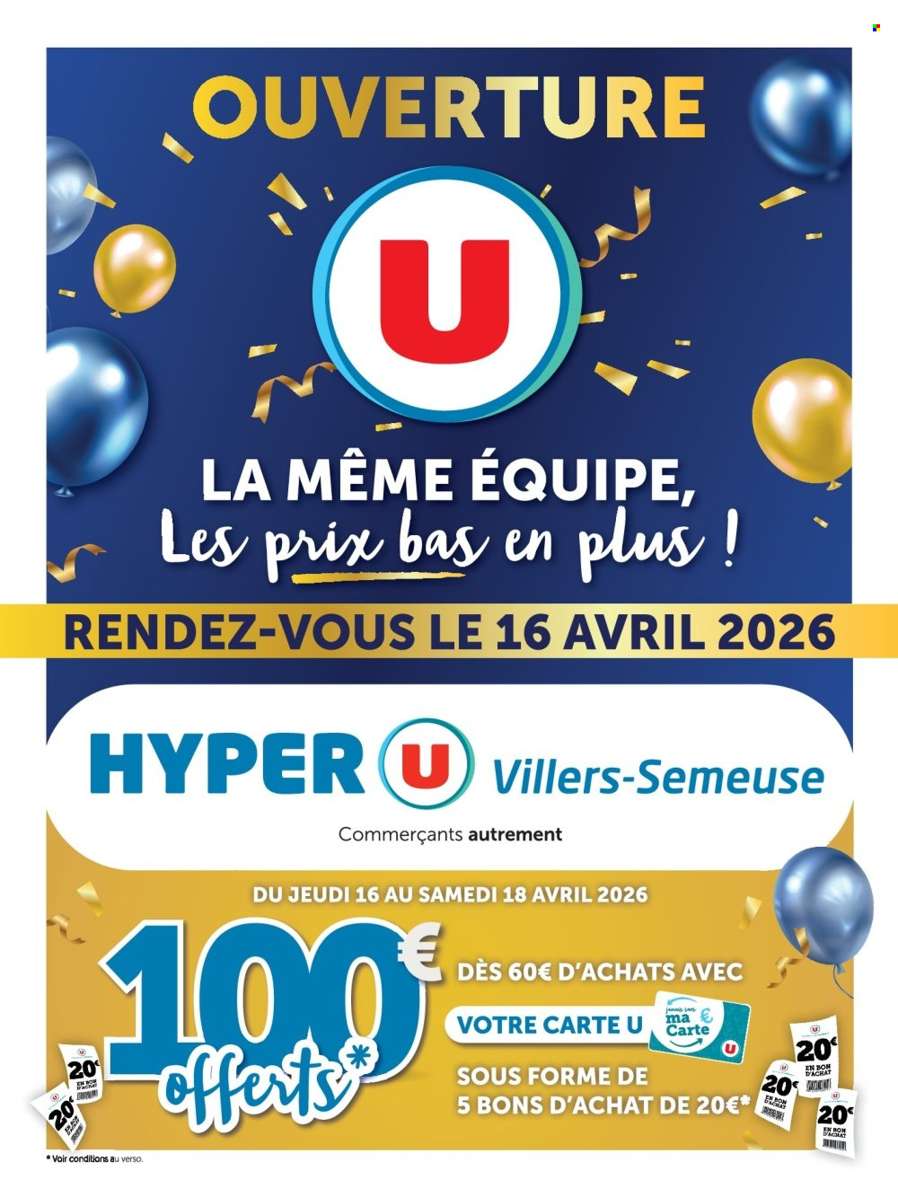 Catalogue HYPER U - 16/04/2026 - 02/05/2026. Page 1