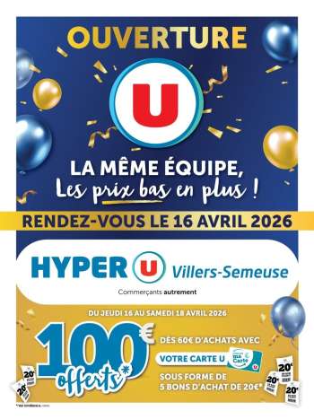 Catalogue HYPER U - 16/04/2026 - 02/05/2026.