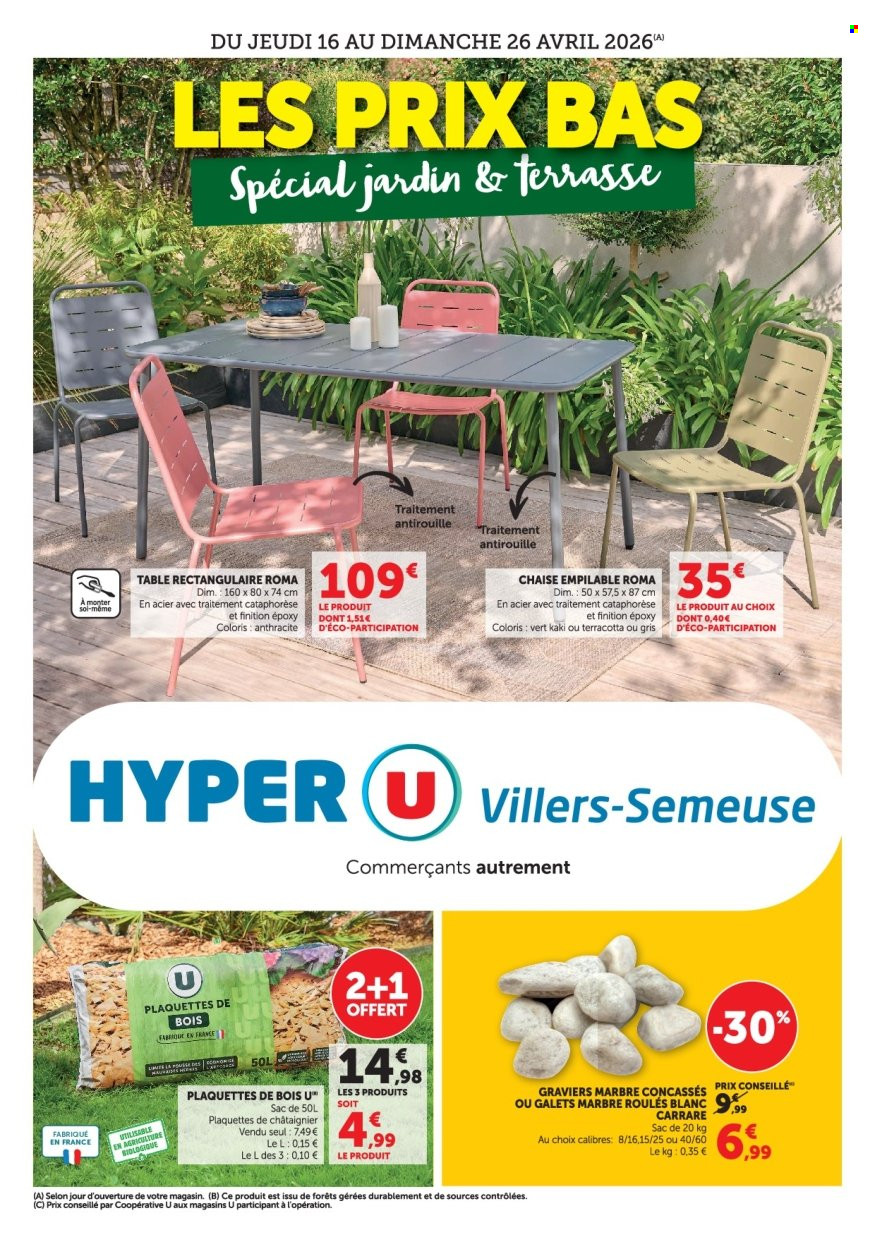 Catalogue HYPER U - 16/04/2026 - 26/04/2026. Page 1