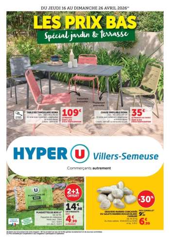 Catalogue HYPER U - 16/04/2026 - 26/04/2026.