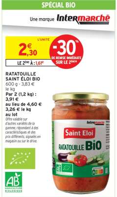 RATATOUILLE SAINT ÉLOI BIO