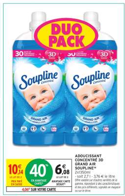 ADOUCISSANT CONCENTRÉ 3D GRAND AIR SOUPLINE