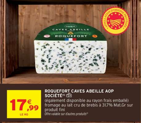 ROQUEFORT CAVES ABEILLE AOP SOCIÉTÉ