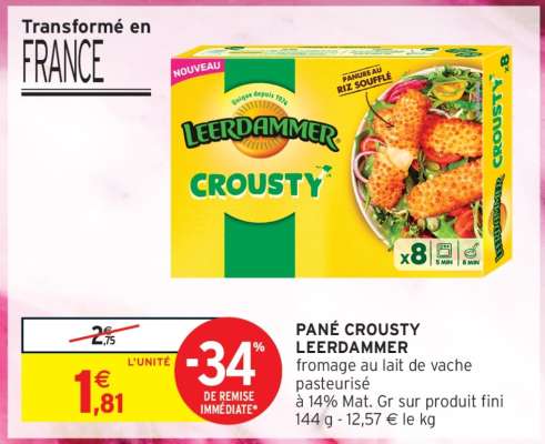 PANÉ CROUSTY LEERDAMMER