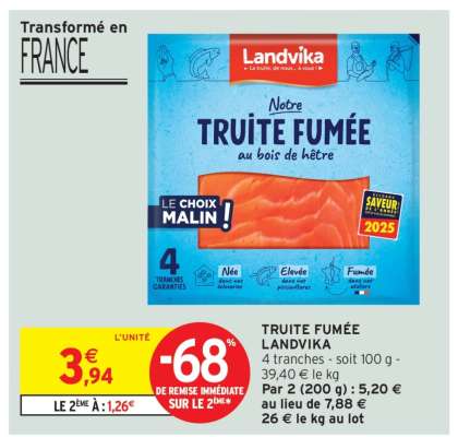 Truite Fumée Landvika