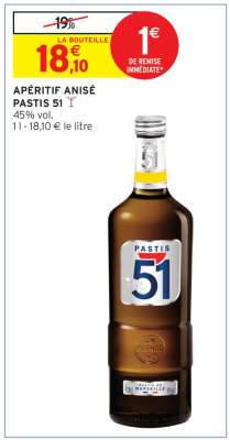 APÉRITIF ANISÉ PASTIS 51