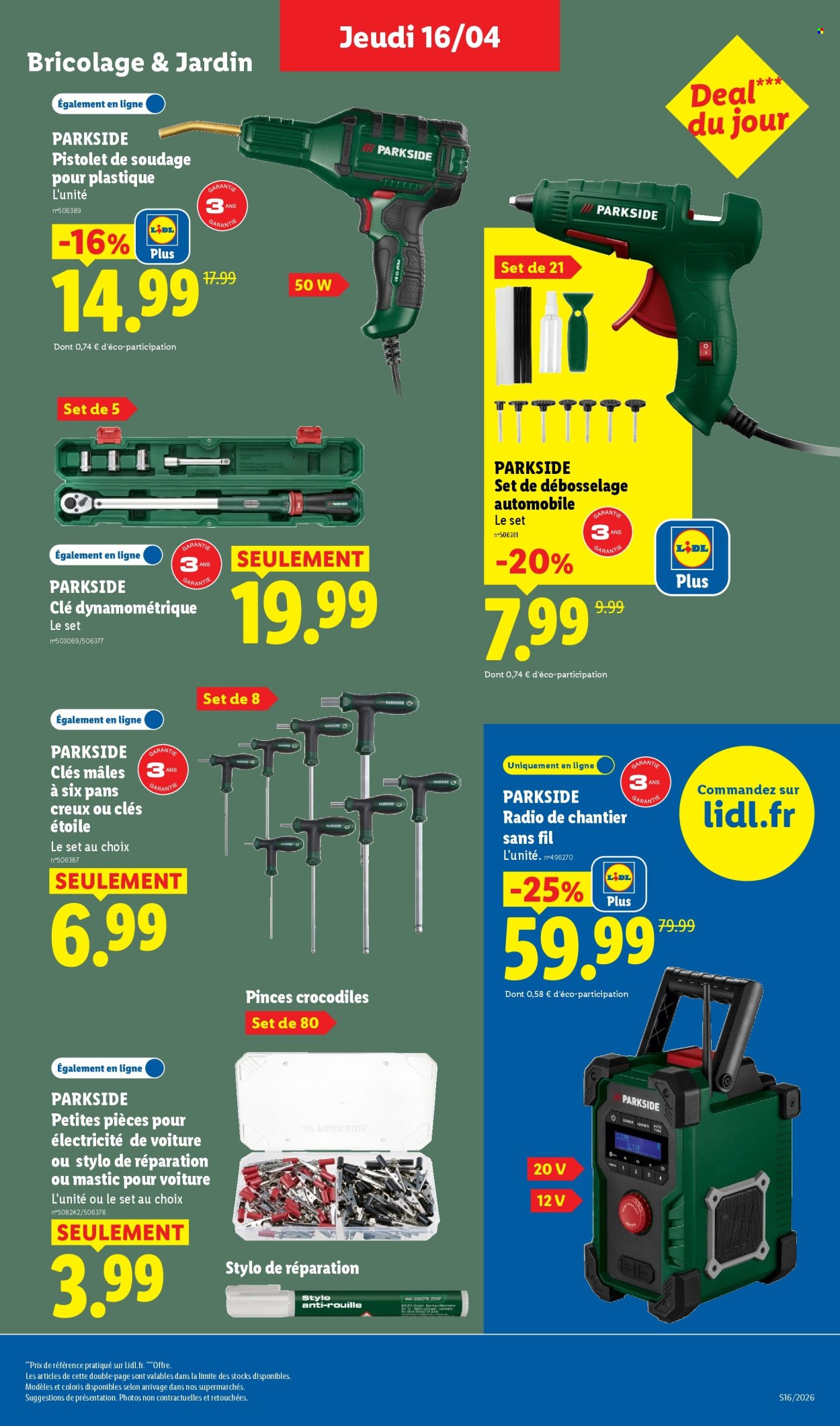 Catalogue Lidl - 16/04/2026 - 20/04/2026. Page 4