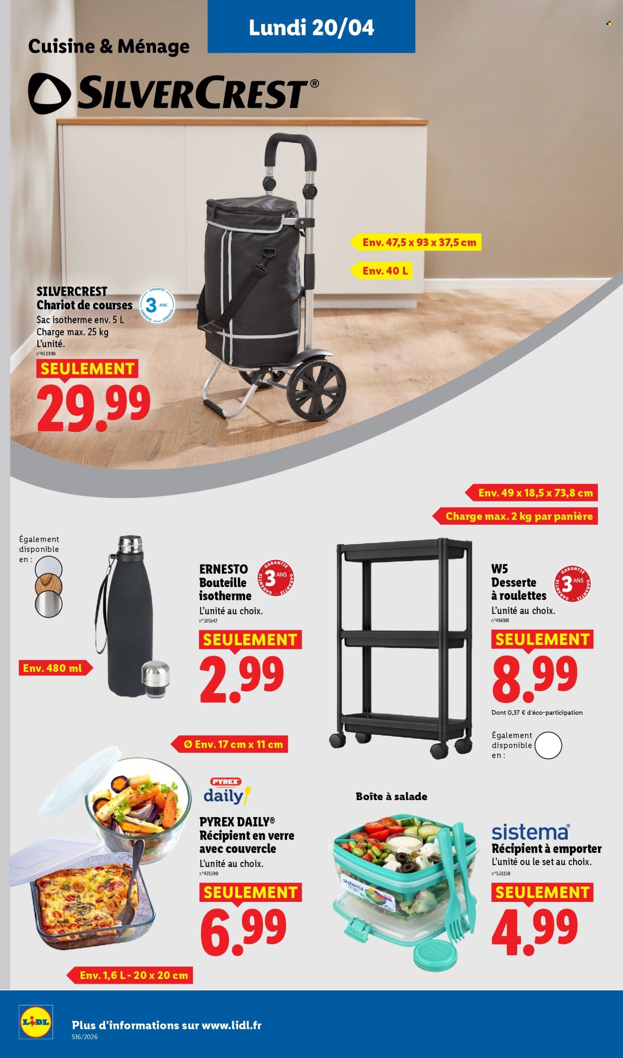 Catalogue Lidl - 16/04/2026 - 20/04/2026. Page 15