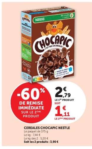 Céréales Chocapic Nestle