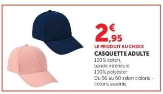 CASQUETTE ADULTE