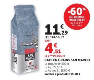 Café en grains San Marco