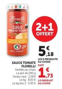 SAUCE TOMATE "FLORELLI"