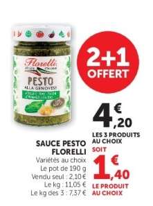 SAUCE PESTO FLORELLI