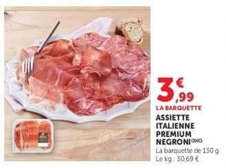 Assiette Italienne Premium Negroni