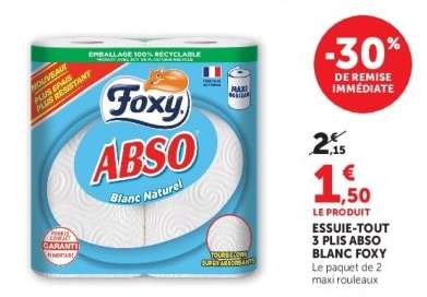 ESSUIE-TOUT 3 PLIS ABSO BLANC FOXY