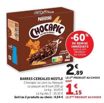 BARRES CEREALES NESTLE