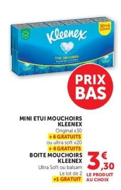 Mini Etui Mouchoirs Kleenex