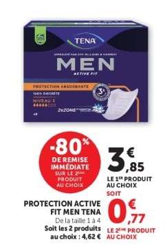 PROTECTION ACTIVE FIT MEN TENA