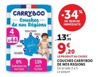 COUCHES CARRYBOO DE NOS REGIONS