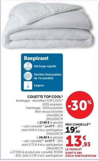 COUETTE TOP COOL