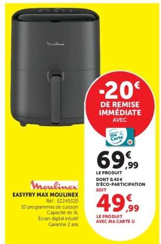 EASYFRY MAX MOULINEX