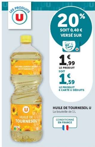 HUILE DE TOURNESOL U