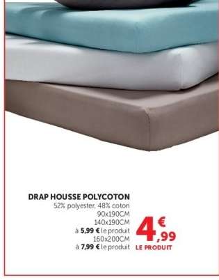 Drap Housse Polycoton