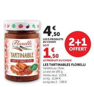 LES TARTINABLES FLORELLI