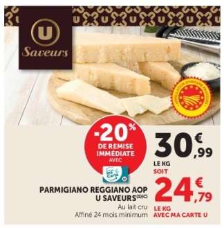 Parmigiano Reggiano AOP U Saveurs
