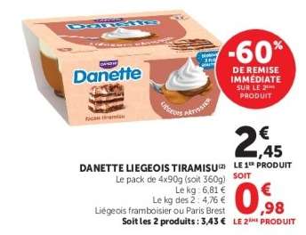 DANETTE LIEGEOIS TIRAMISU