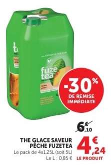 THE GLACE SAVEUR PECHE FUZETEA