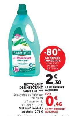 Nettoyant Désinfectant Sanytol