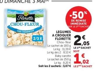Chou-fleur Florette