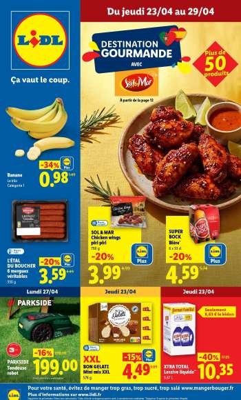 Catalogue Lidl - 23/04/2026 - 29/04/2026.