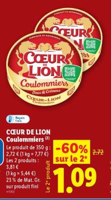 COEUR DE LION COULOMMIERS