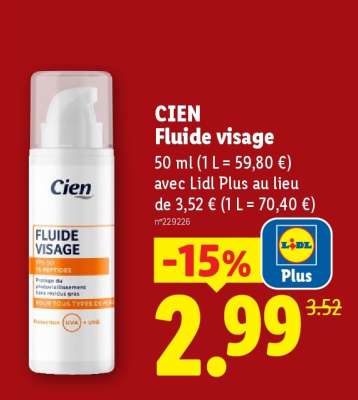 CIEN Fluide visage