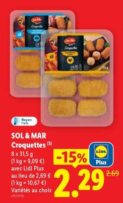 SOL & MAR Croquettes