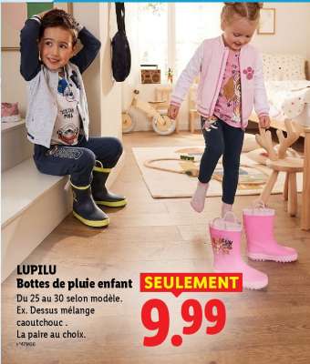LUPILU Bottes de pluie enfant
