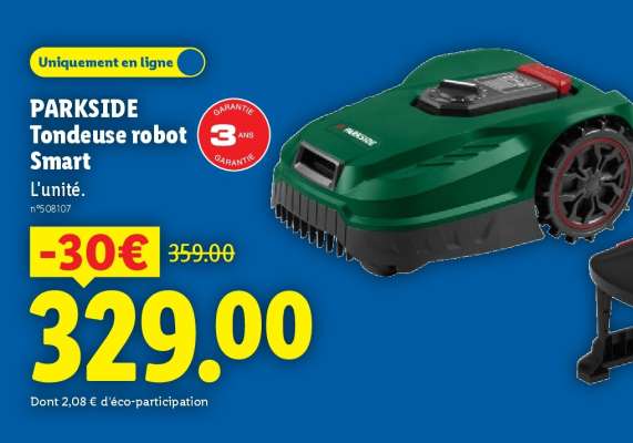 PARKSIDE Tondeuse robot Smart