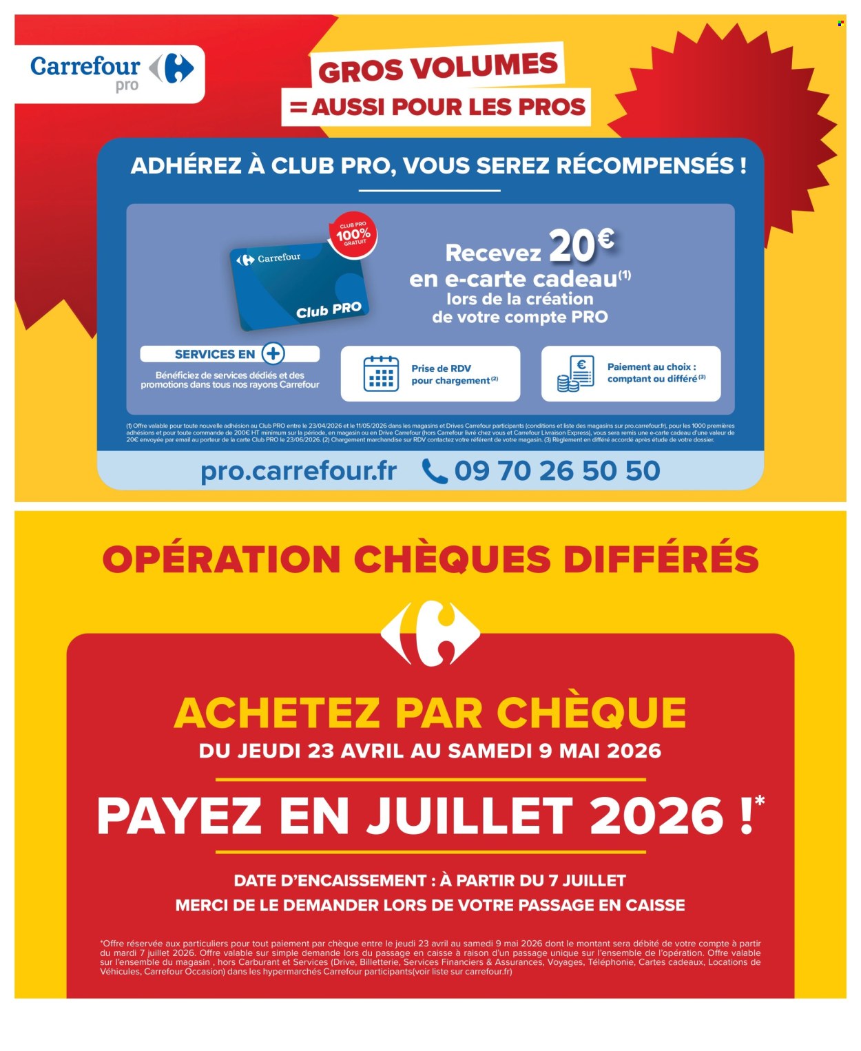 Catalogue Carrefour Hypermarchés - 23/04/2026 - 11/05/2026. Page 26