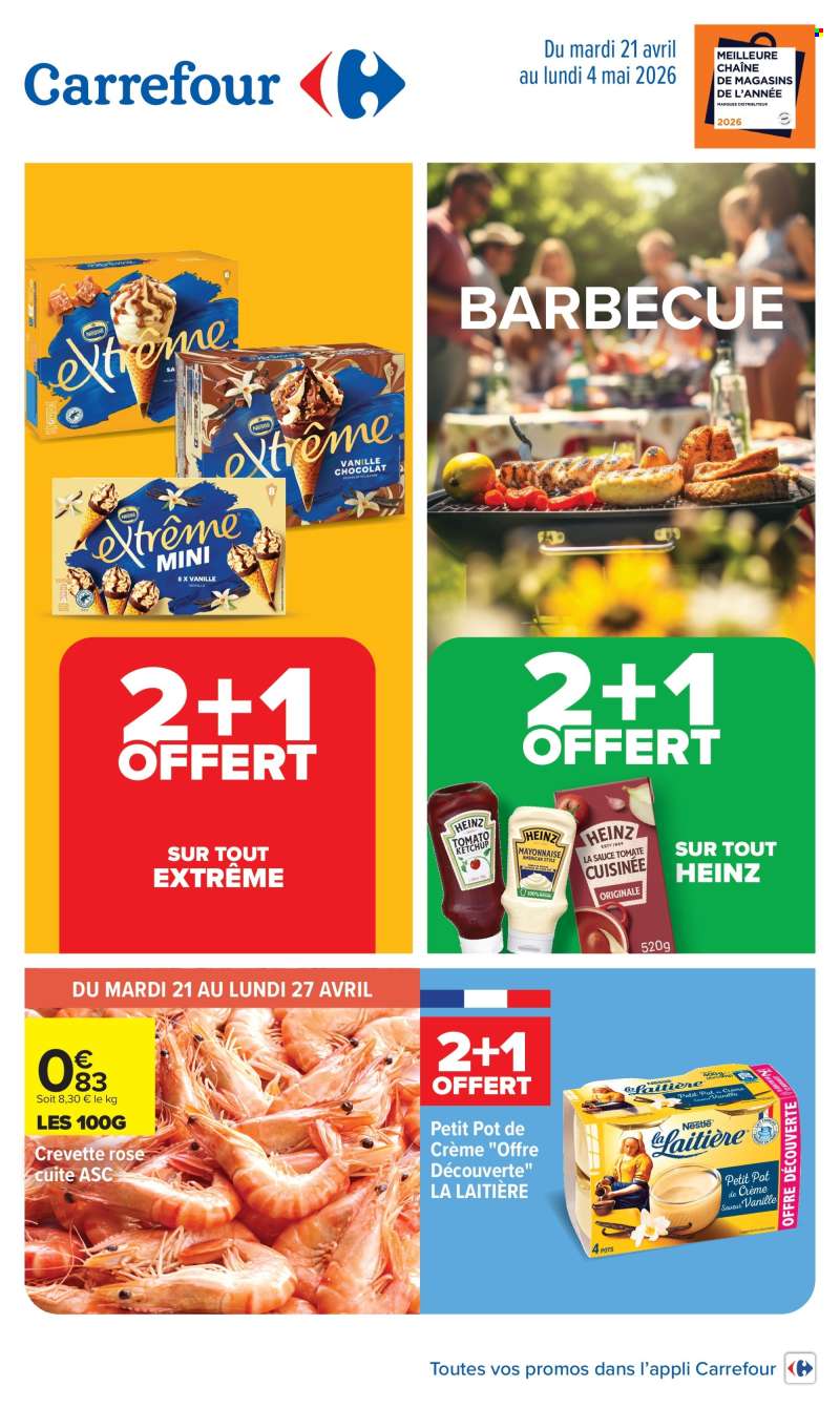 Catalogue Carrefour Hypermarchés - 21/04/2026 - 04/05/2026.