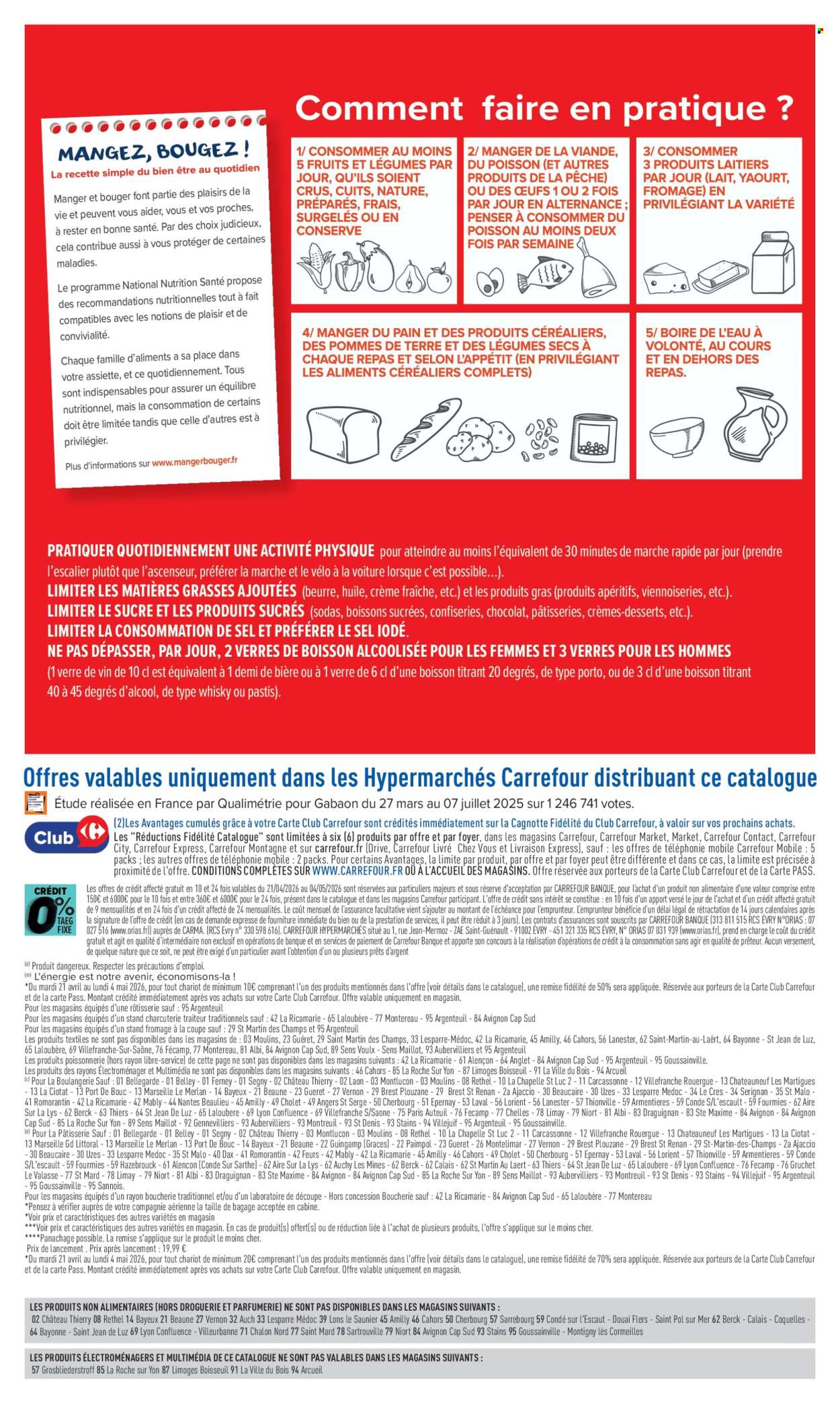 Catalogue Carrefour Hypermarchés - 21/04/2026 - 04/05/2026. Page 82