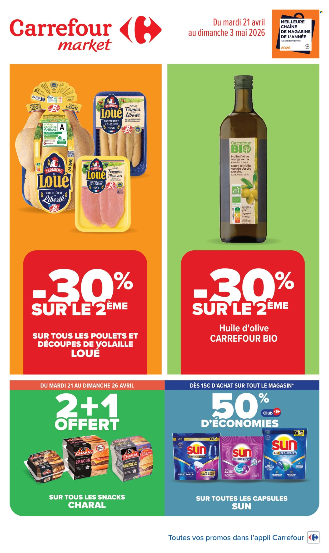 Catalogue Carrefour Market - 21/04/2026 - 03/05/2026. Page 1