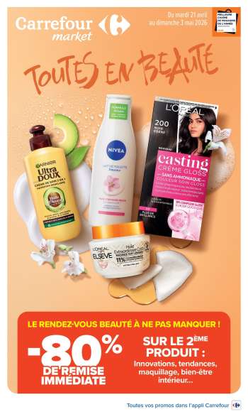 Catalogue Carrefour Market - 21/04/2026 - 03/05/2026.