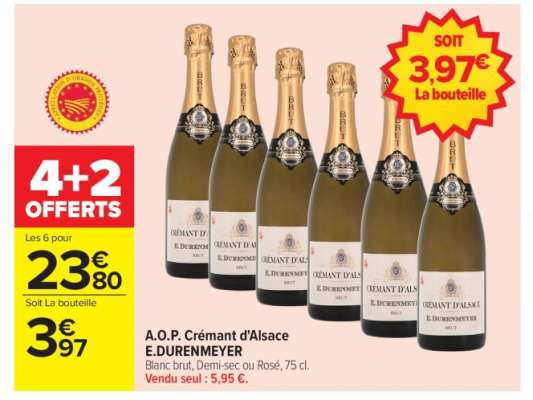 A.O.P. Crémant d'Alsace E. DURNEMEYER