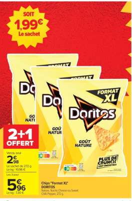 Chips «Format XL» DORITOS
