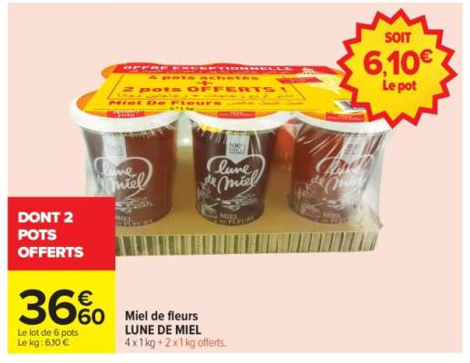 Miel de Fleurs Lune de Miel